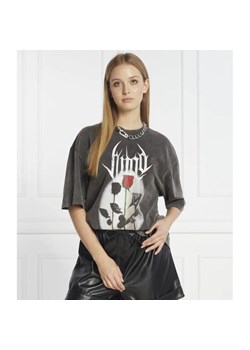 HUGO T-shirt Drisela | Regular Fit ze sklepu Gomez Fashion Store w kategorii Bluzki damskie - zdjęcie 163979540