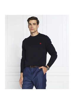 HUGO Sweter San Cassius | Regular Fit ze sklepu Gomez Fashion Store w kategorii Swetry męskie - zdjęcie 163979581