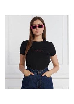 BOSS BLACK T-shirt EVENTSA | Regular Fit ze sklepu Gomez Fashion Store w kategorii Bluzki damskie - zdjęcie 163980251