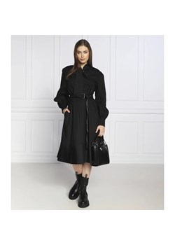 Karl Lagerfeld Sukienka Pleated Hem ze sklepu Gomez Fashion Store w kategorii Sukienki - zdjęcie 163980653