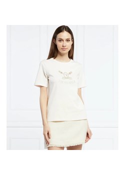 Trussardi T-shirt | Regular Fit ze sklepu Gomez Fashion Store w kategorii Bluzki damskie - zdjęcie 163980684