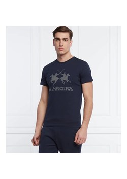La Martina T-shirt | Regular Fit ze sklepu Gomez Fashion Store w kategorii T-shirty męskie - zdjęcie 163980834
