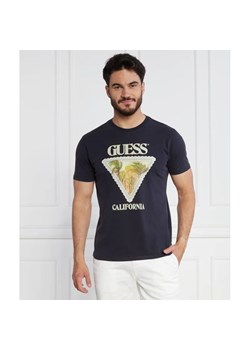 GUESS T-shirt SS BSC DESERT TRIANG | Regular Fit ze sklepu Gomez Fashion Store w kategorii T-shirty męskie - zdjęcie 163980940