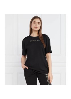 EA7 T-shirt | Regular Fit ze sklepu Gomez Fashion Store w kategorii Bluzki damskie - zdjęcie 163980960