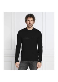 Emporio Armani Wełniany sweter | Regular Fit ze sklepu Gomez Fashion Store w kategorii Swetry męskie - zdjęcie 163980993