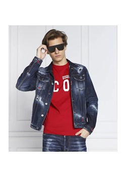 Dsquared2 Kurtka jeansowa Dan Jean Jacket | Regular Fit ze sklepu Gomez Fashion Store w kategorii Kurtki męskie - zdjęcie 163981041