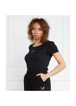 EA7 T-shirt | Regular Fit ze sklepu Gomez Fashion Store w kategorii Bluzki damskie - zdjęcie 163981111