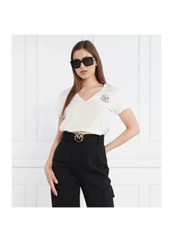 Pinko T-shirt | Regular Fit ze sklepu Gomez Fashion Store w kategorii Bluzki damskie - zdjęcie 163981251