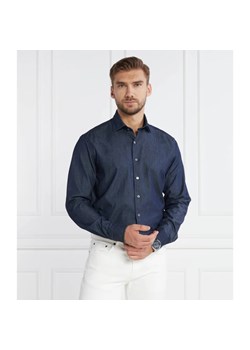 Oscar Jacobson Koszula Cut Away Washed DENIM | Regular Fit ze sklepu Gomez Fashion Store w kategorii Koszule męskie - zdjęcie 163981344