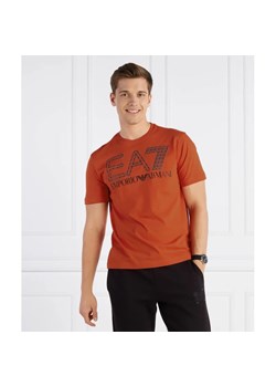 EA7 T-shirt | Regular Fit ze sklepu Gomez Fashion Store w kategorii T-shirty męskie - zdjęcie 163981351