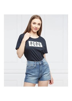 Pepe Jeans London T-shirt PATSY | Regular Fit ze sklepu Gomez Fashion Store w kategorii Bluzki damskie - zdjęcie 163981362