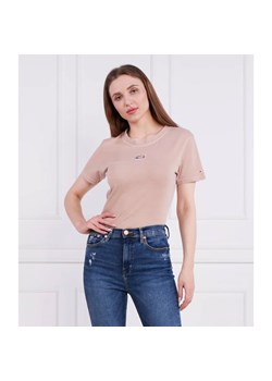 Tommy Jeans T-shirt | Regular Fit ze sklepu Gomez Fashion Store w kategorii Bluzki damskie - zdjęcie 163981414