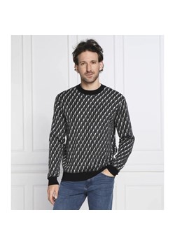 Emporio Armani Wełniany sweter | Regular Fit ze sklepu Gomez Fashion Store w kategorii Swetry męskie - zdjęcie 163981612