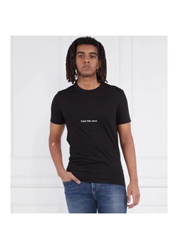 CALVIN KLEIN JEANS T-shirt INSTITUTIONAL | Regular Fit ze sklepu Gomez Fashion Store w kategorii T-shirty męskie - zdjęcie 163981971