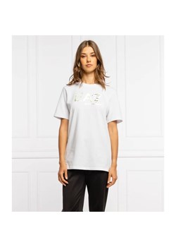 EA7 T-shirt | Regular Fit ze sklepu Gomez Fashion Store w kategorii Bluzki damskie - zdjęcie 163982321