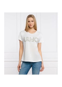 Liu Jo T-shirt | Regular Fit ze sklepu Gomez Fashion Store w kategorii Bluzki damskie - zdjęcie 163982472