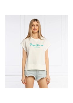 Pepe Jeans London T-shirt GALA | Regular Fit ze sklepu Gomez Fashion Store w kategorii Bluzki damskie - zdjęcie 163982481