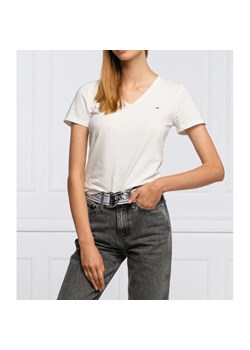 Tommy Jeans T-shirt | Skinny fit ze sklepu Gomez Fashion Store w kategorii Bluzki damskie - zdjęcie 163982551