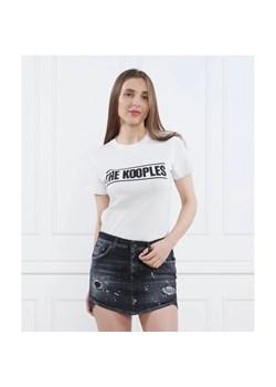 The Kooples T-shirt | Regular Fit ze sklepu Gomez Fashion Store w kategorii Bluzki damskie - zdjęcie 163982852