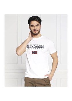 Napapijri T-shirt s-ayas | Regular Fit ze sklepu Gomez Fashion Store w kategorii T-shirty męskie - zdjęcie 163982942