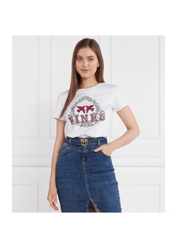 Pinko T-shirt | Regular Fit ze sklepu Gomez Fashion Store w kategorii Bluzki damskie - zdjęcie 163982981