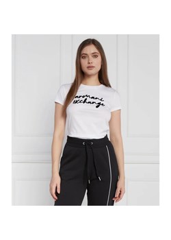 Armani Exchange T-shirt | Regular Fit ze sklepu Gomez Fashion Store w kategorii Bluzki damskie - zdjęcie 163983150