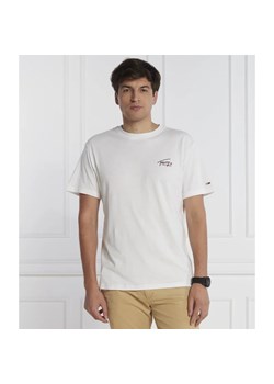 Tommy Jeans T-shirt SMALL FLAG | Classic fit ze sklepu Gomez Fashion Store w kategorii T-shirty męskie - zdjęcie 163983234