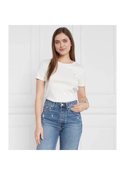 Tommy Hilfiger T-shirt | Slim Fit ze sklepu Gomez Fashion Store w kategorii Bluzki damskie - zdjęcie 163983274