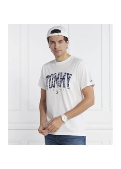 Tommy Jeans T-shirt CAMO COLLEGE | Regular Fit ze sklepu Gomez Fashion Store w kategorii T-shirty męskie - zdjęcie 163983303