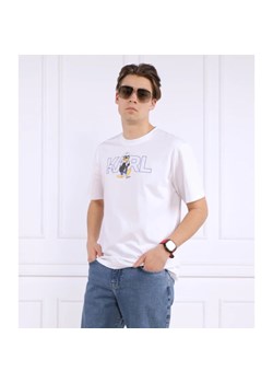 Karl Lagerfeld T-shirt CREWNECK | Regular Fit ze sklepu Gomez Fashion Store w kategorii T-shirty męskie - zdjęcie 163983372