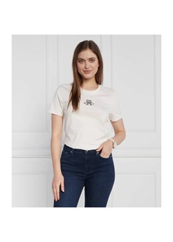 Tommy Hilfiger T-shirt REG VARSITY IMD NY C-NK SS | Regular Fit ze sklepu Gomez Fashion Store w kategorii Bluzki damskie - zdjęcie 163983464