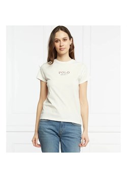 POLO RALPH LAUREN T-shirt | Regular Fit ze sklepu Gomez Fashion Store w kategorii Bluzki damskie - zdjęcie 163983483
