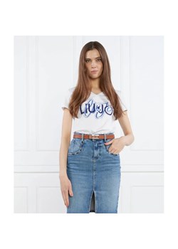 Liu Jo T-shirt | Slim Fit ze sklepu Gomez Fashion Store w kategorii Bluzki damskie - zdjęcie 163983524