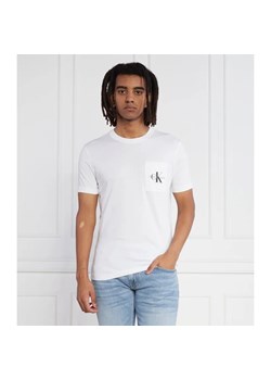CALVIN KLEIN JEANS T-shirt | Slim Fit ze sklepu Gomez Fashion Store w kategorii T-shirty męskie - zdjęcie 163983553