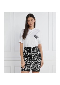 HUGO T-shirt Dorene | Regular Fit ze sklepu Gomez Fashion Store w kategorii Bluzki damskie - zdjęcie 163983751