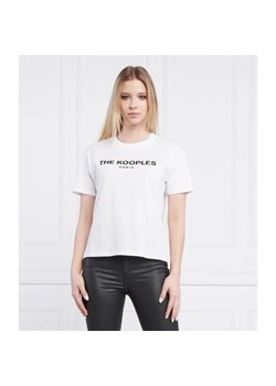 The Kooples T-shirt | Regular Fit ze sklepu Gomez Fashion Store w kategorii Bluzki damskie - zdjęcie 163983771