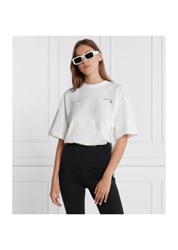 CALVIN KLEIN JEANS T-shirt | Oversize fit ze sklepu Gomez Fashion Store w kategorii Bluzki damskie - zdjęcie 163983791