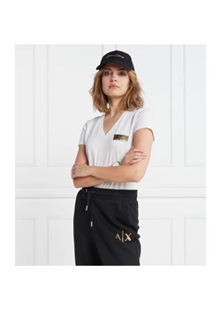 Armani Exchange T-shirt | Regular Fit ze sklepu Gomez Fashion Store w kategorii Bluzki damskie - zdjęcie 163984290