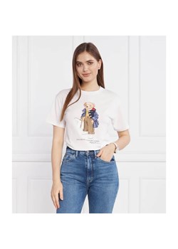 POLO RALPH LAUREN T-shirt | Regular Fit ze sklepu Gomez Fashion Store w kategorii Bluzki damskie - zdjęcie 163984322