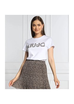 Liu Jo T-shirt | Regular Fit ze sklepu Gomez Fashion Store w kategorii Bluzki damskie - zdjęcie 163984411