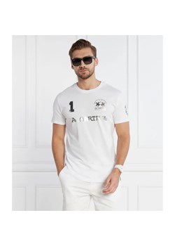 La Martina T-shirt | Regular Fit ze sklepu Gomez Fashion Store w kategorii T-shirty męskie - zdjęcie 163984434
