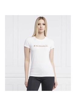 Armani Exchange T-shirt | Regular Fit ze sklepu Gomez Fashion Store w kategorii Bluzki damskie - zdjęcie 163984580