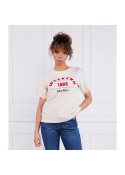 Weekend MaxMara T-shirt | Regular Fit ze sklepu Gomez Fashion Store w kategorii Bluzki damskie - zdjęcie 163984682