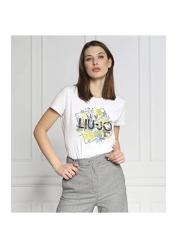 Liu Jo T-shirt | Regular Fit ze sklepu Gomez Fashion Store w kategorii Bluzki damskie - zdjęcie 163984691