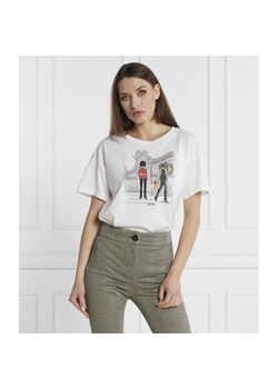 Liu Jo T-shirt | Regular Fit ze sklepu Gomez Fashion Store w kategorii Bluzki damskie - zdjęcie 163984793