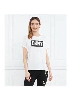 DKNY Sport T-shirt | Regular Fit ze sklepu Gomez Fashion Store w kategorii Bluzki damskie - zdjęcie 163984820