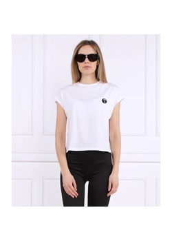 Plein Sport T-shirt | Cropped Fit ze sklepu Gomez Fashion Store w kategorii Bluzki damskie - zdjęcie 163984823
