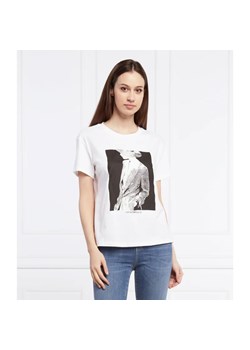 Emporio Armani T-shirt | Regular Fit ze sklepu Gomez Fashion Store w kategorii Bluzki damskie - zdjęcie 163985013