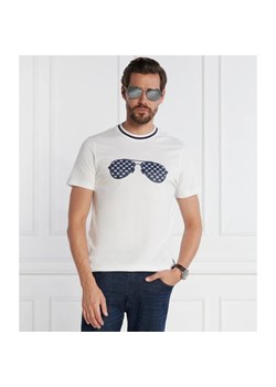 Michael Kors T-shirt MONO AVIATOR TEE | Regular Fit ze sklepu Gomez Fashion Store w kategorii T-shirty męskie - zdjęcie 163985084