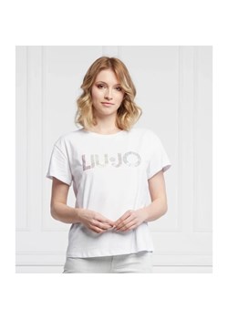 Liu Jo T-shirt | Regular Fit ze sklepu Gomez Fashion Store w kategorii Bluzki damskie - zdjęcie 163985091
